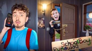 ПОЗВОНИЛ НА СЛУЧАЙНЫХ НОМЕР С ТЕЛЕФОНА ЗЛЫХ РОДИТЕЛЕЙ В SCHOOLBOY RUNAWAY В МАЙНКРАФТ