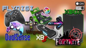 Подключение FlyDigi Vader, DualSense и др. к XBOX Series | Brook Wingman XB 3 + Unboximg + lifehack