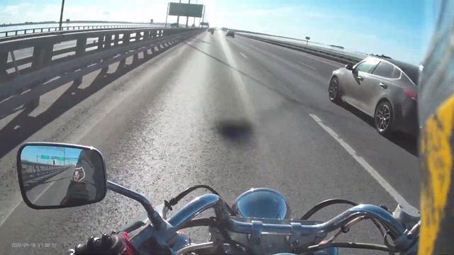 Кавасаки Вулкан 400 на максималках.