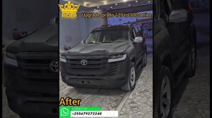 UPGRADE  MPYA PRADO FJ 120 TO  TOYOTA LAND CRUISER 300 SERIES 2023
