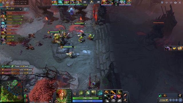 Pro Windrunner with Mkb Sceptre Titan Silver Dota2 7.24 смотреть онлайн