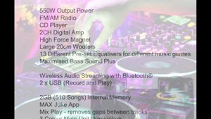 Lançamento 2014 - Mini System Panasonic SC-AKX18, SC-AKX38, SC-AKX58 e SC-MAX370