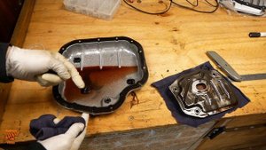 Toyota Sienta CVT service | K210 transmission fluid and filter replacement