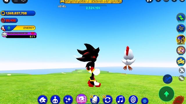 показываю всех персонажей в Sonic speed simulator в Roblox