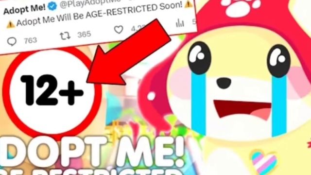 ЧТТООО? AdoptMe теперь имеет ВОЗРАСТНЫЕ ОГРАНИЧЕНИЯ?!ВСЕ ПОДРОБНОСТИ ТУТ!🤯
