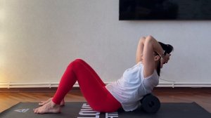 МФР грудных мышц | Тренировка с МФР-роллом для  грудного отдела