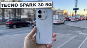 Мощный смартфон с 5G и экраном 120Гц всего за 14000 рублей - TECNO SPARK 30 5G