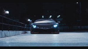 МЕЧТЫ: Lamborghini Aventador SVJ  - Ночная жизнь [4K]