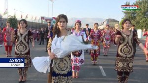 Оғози сафари кории Пешвои миллат Эмомалӣ Раҳмон ба шаҳри Ваҳдат