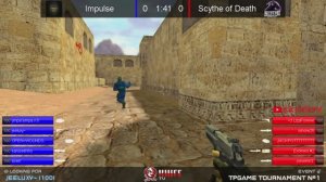 Финал турнира по CS 1.6 от проекта ""TPGame"" [Impulse -vs- Scythe of Death] 1map @kn1feTV