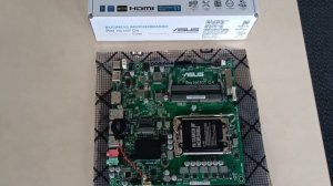Raptormont: ASUS Pre H610T D4-CSM Mini-ITX Motherboard