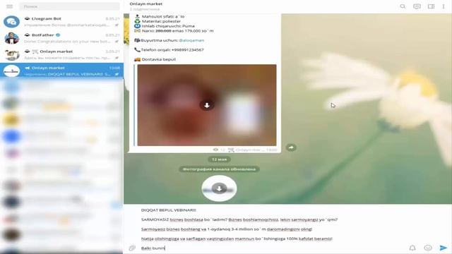 Telegramda pul ishlash | 4-modul. Rad etib bo`lmas reklama posti | 24-dars #reklama смотреть онлайн