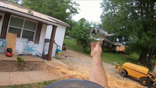 How to Make an Epic Stump Cut! смотреть онлайн