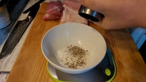 Готовлю Бекон К Засолке/ Солю Для Дальнейшего Копчения