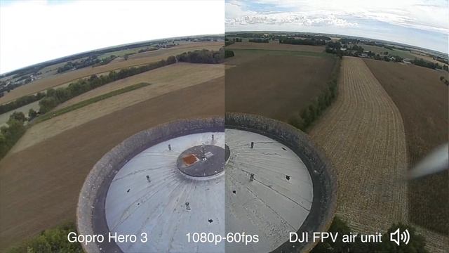 Comparaison GoPro Hero3 vs DJI FPV Air Unit - Iflight Titan xl5 HD смотреть онлайн