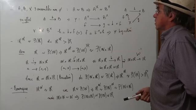 CH11 Ensembles infinis Dénombrabilité Bernstein Puissance Partie2 / 2 смотреть онлайн