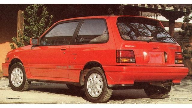 Suzuki Forsa 1.3 GTi Brochure 1987.