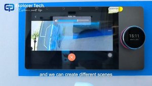 Control your home with one touch | 8 inch Smart Panel Display | Central Control Screen