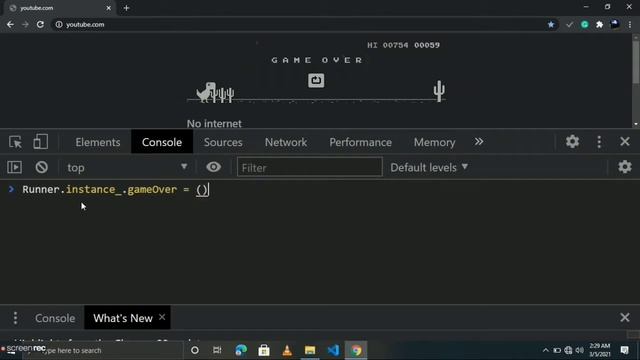 Hack Google Chrome Dino Game For Unlimited Score | Codejay смотреть онлайн