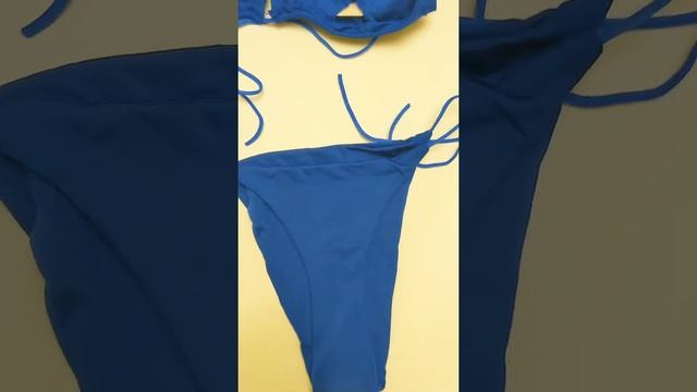 Купальник женский раздельный Perfect Tan (синий) смотреть онлайн