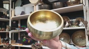 Литая поющая чаша (13,3 см, нота: До, 523 Гц) / singing bowl / shamanic.moscow