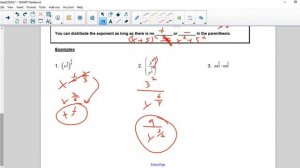 Algebra 2A 2 7 notes simplify expressions with rational exponents