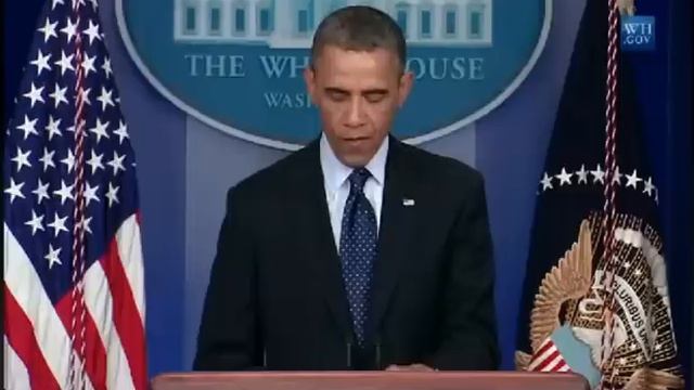 Barack Obama Speaks On Bombing At Boston Marathon 15042013