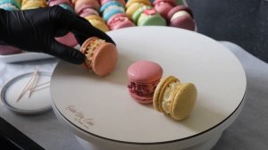 Macaron Cube Cake , How To Assemble - Easy Way!