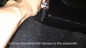 Mazda CX5 & CX8- Subwoofer installation in 3 minutes! AR Compact T-line 6.5 inch Subwoofer with DSP