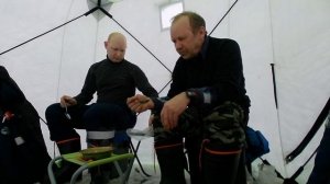 Окуни из лунки на сковородку.