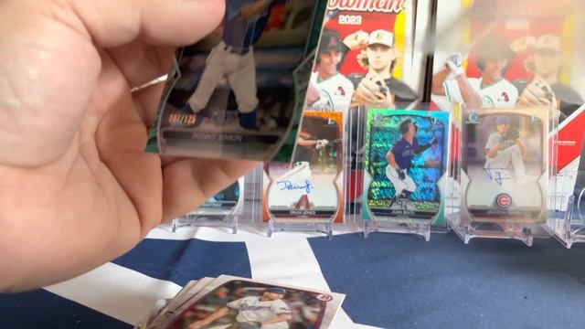 3 2023 Bowman Hobby Boxes - Unbelievable Chrome Orange Shimmer Auto Pull 🔥 смотреть онлайн