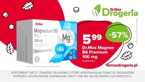 Dr.Max Drogeria, bądź Maksymalistką, Dr.Max Magnez B6 Premium