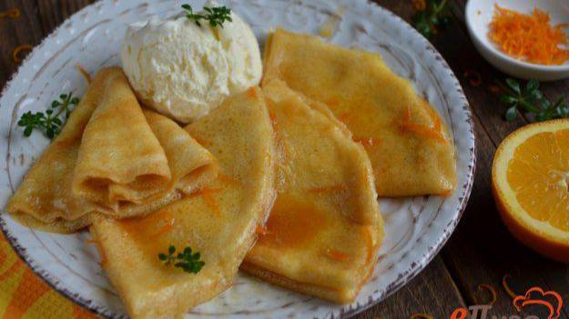 Креп Сюзетт (Crepe Suzette)