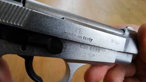 Valtro Mod  85 Combat 9mm PAK Schreckschußpistole #2 - VERKAUFT