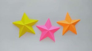 Новогодние звезды из бумаги очень просто