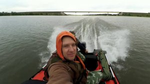 Продолжаем обкатку. Перевозим лодку на на крыше машины. Gladiator E380, Hidea 18-20