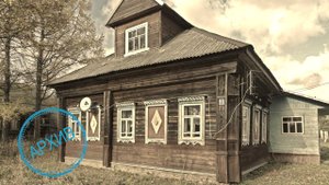 Два дома на одной территории в деревне Волыново