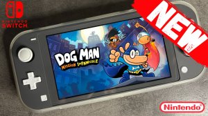 Dog Man: Mission Impawsible Nintendo Switch Lite Gameplay