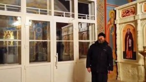 Установили двери в храм