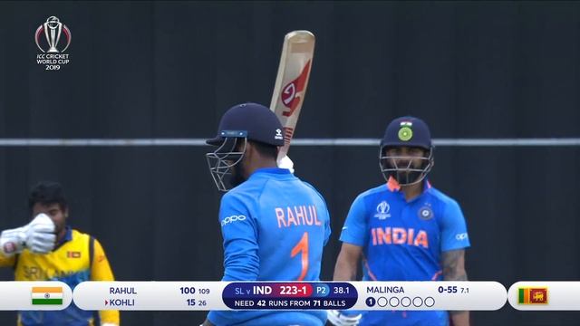 Rahul? Mathews? | Sri Lanka v India - Top 5 Moments | ICC Cricket World Cup 2019 смотреть онлайн