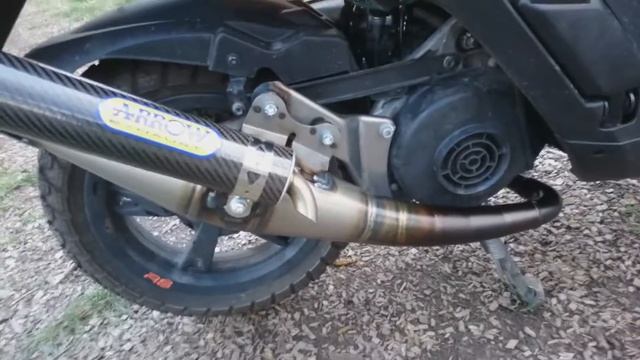 Arrow Extreme Exhaust Sound Peugeot Kisbee RS 2T