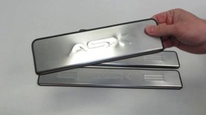 Накладки на пороги Mitsubishi ASX