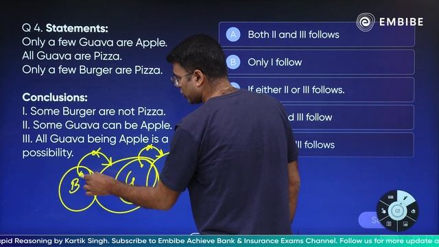 Taiyari 2023 | Free Reasoning Class for All Bank Exams | Complete Reasoning | Kartik Singh | Embibe