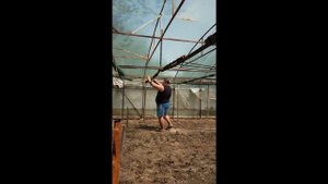 Теплицы. Газовая обработка земли.