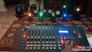 Disco 240 tutorial menggabungkan macam jenis lampu