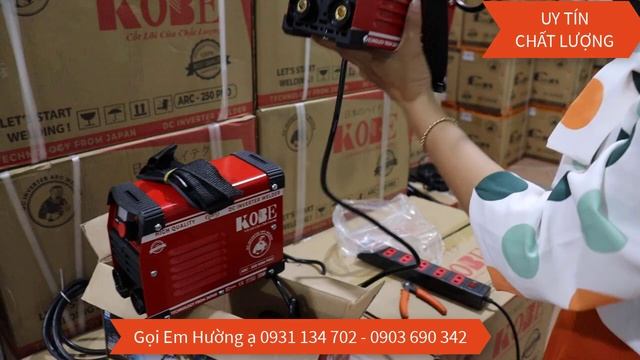 Máy Hàn Que MINI KOBE ARC-200 MINI PRO Nhật/ siêu khỏe, bền #mayhanque #mayhanmini #daikin