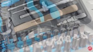 Forsage F-41101-5 (57606) Набор инструментов 110 предметов 1/4", 1/2"