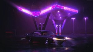 NEON GAS STAION LIVE WALLPAPER FOR PC