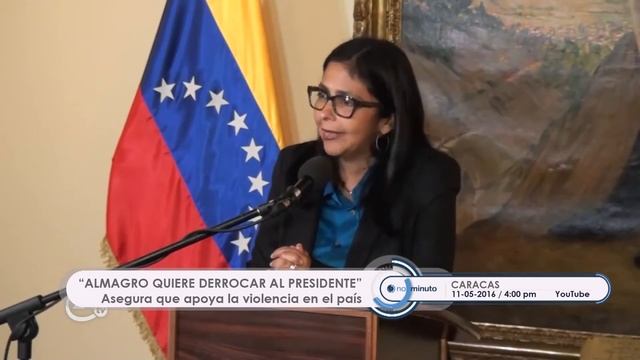 Delcy Rodríguez: "Almagro quiere derrocar al Presidente Maduro" смотреть онлайн