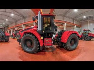 Видео 360 с обзором тракторов Кировец К-7М и К-5
